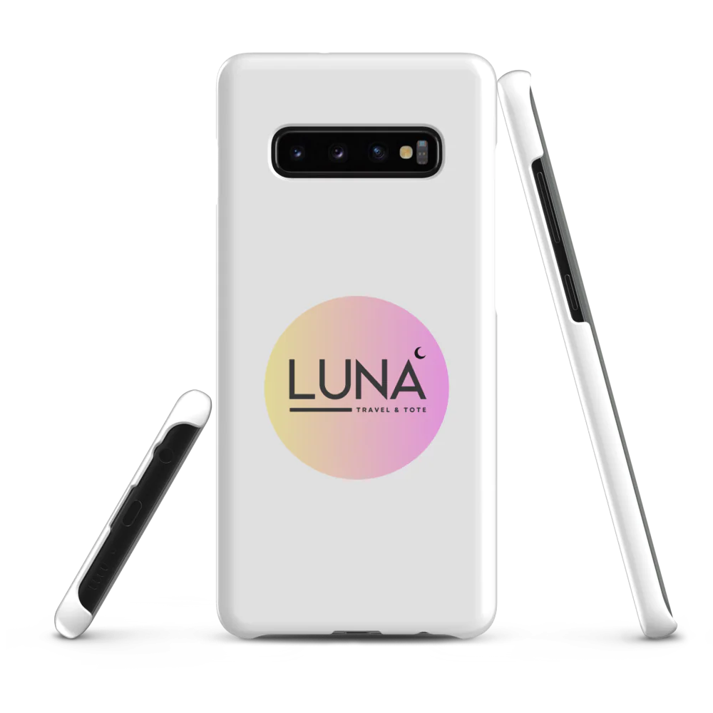 Snap Case for Samsung® S20 to S25 with Luna Travel & Tote Logo