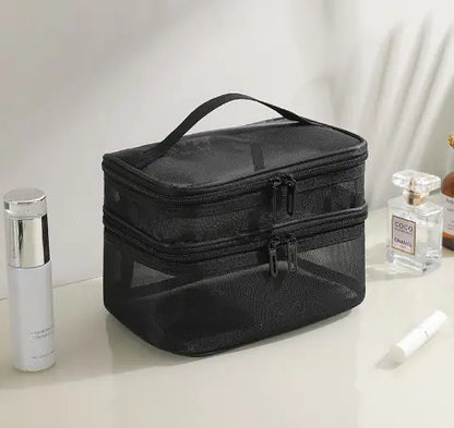 Chic Transparent Cosmetic Travel Case