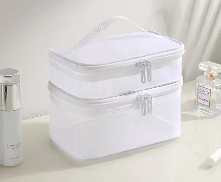 Chic Transparent Cosmetic Travel Case
