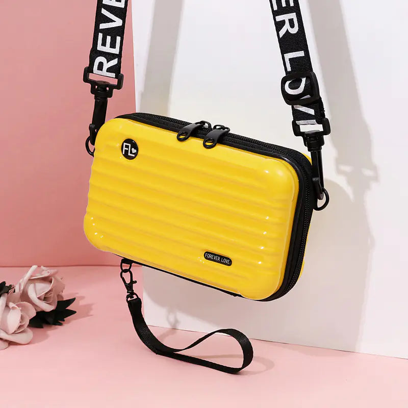 Chic Mini Suitcase Phone Bag