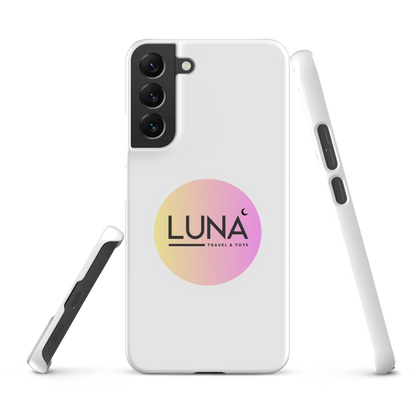 Snap Case for Samsung® S20 to S25 with Luna Travel & Tote Logo