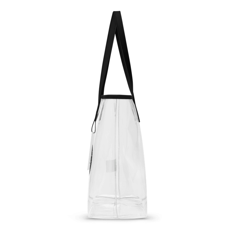 Sleek Clear Tote Bag with Luna Travel & Tote Logo