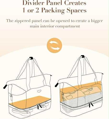 MISSNINE Stylish Expandable Weekender with Shoe Pocket - Pink