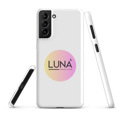 Snap Case for Samsung® S20 to S25 with Luna Travel & Tote Logo