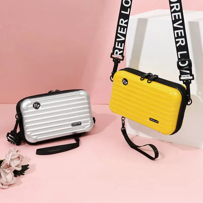 Chic Mini Suitcase Phone Bag