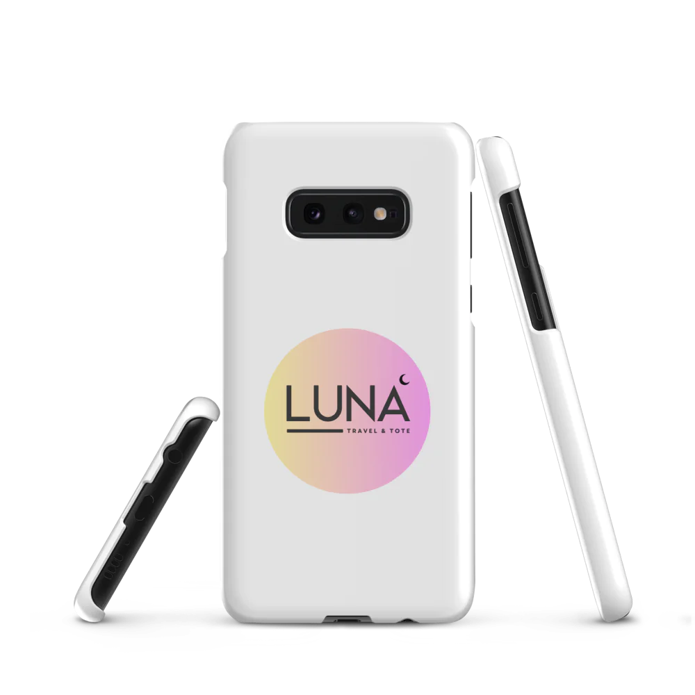 Snap Case for Samsung® S20 to S25 with Luna Travel & Tote Logo