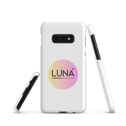 Snap Case for Samsung® S20 to S25 with Luna Travel & Tote Logo