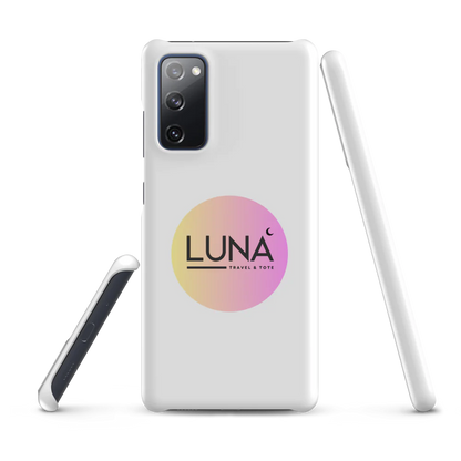 Snap Case for Samsung® S20 to S25 with Luna Travel & Tote Logo