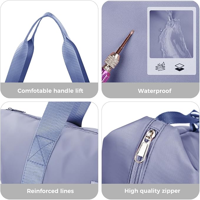 Large Waterproof Travel Tote Bag – Stylish & Spacious