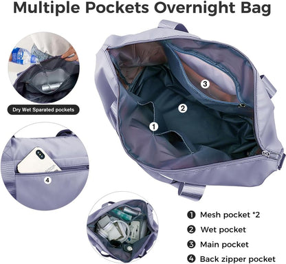 Large Waterproof Travel Tote Bag – Stylish & Spacious