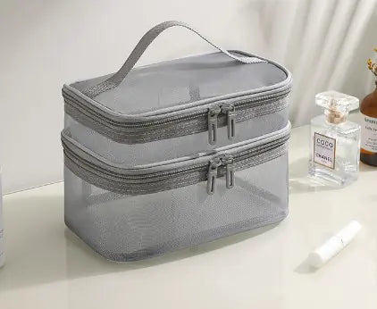 Chic Transparent Cosmetic Travel Case