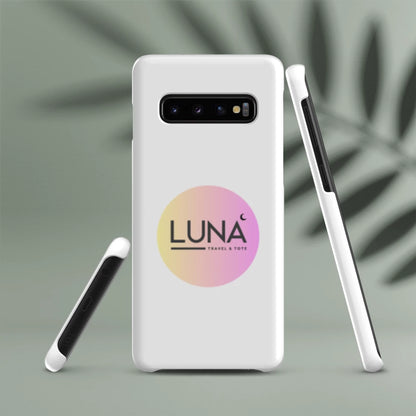 Snap Case for Samsung® S20 to S25 with Luna Travel & Tote Logo