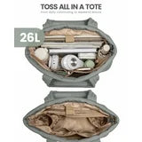 LOVEVOOK Chic Quilt Padded Tote with Laptop Compartment