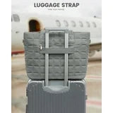 LOVEVOOK Chic Quilt Padded Tote with Laptop Compartment