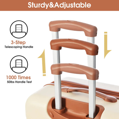 Jetsetter 3-Piece Luggage Set with TSA Lock