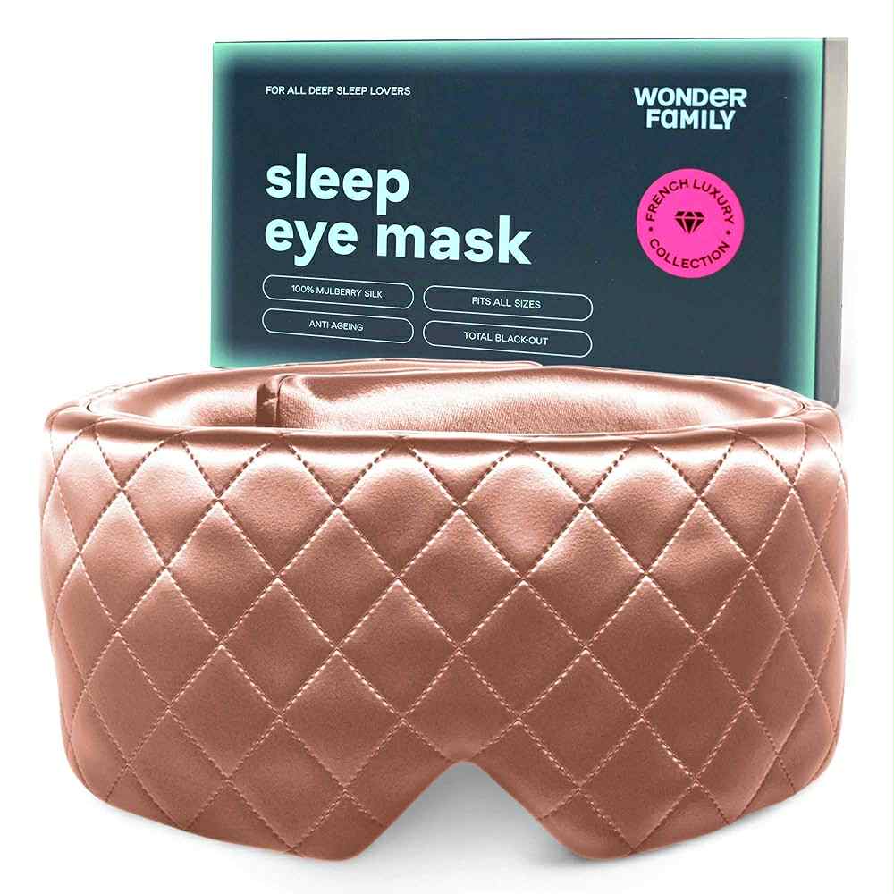 Mulberry 100% Silk Bliss Sleep Mask - Ultra Soft Luxury