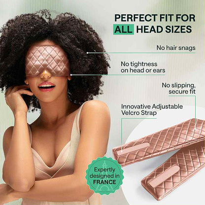 Mulberry 100% Silk Bliss Sleep Mask - Ultra Soft Luxury