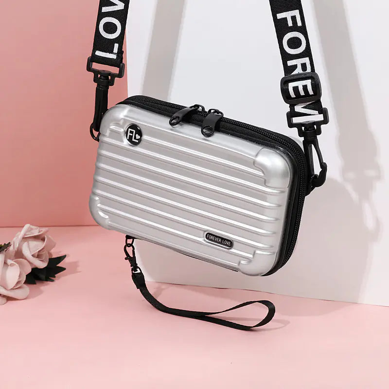 Chic Mini Suitcase Phone Bag