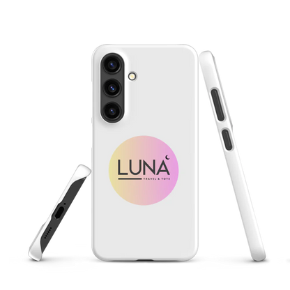 Snap Case for Samsung® S20 to S25 with Luna Travel & Tote Logo