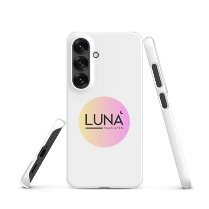 Snap Case for Samsung® S20 to S25 with Luna Travel & Tote Logo